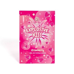 Explosive Kiss Bonbons Pétillants Fraise