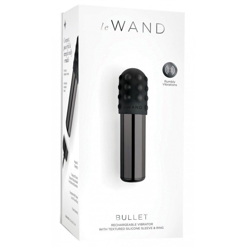 Coffret Bullet Le Wand Noir  Sextoys