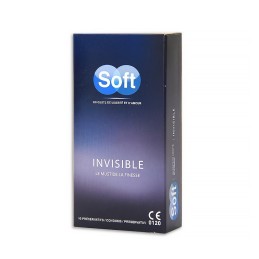 Soft Invisible - Boite de 10 Préservatifs