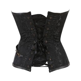 Corset Simili Cuir Steampunk