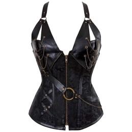 Corset Simili Cuir Steampunk