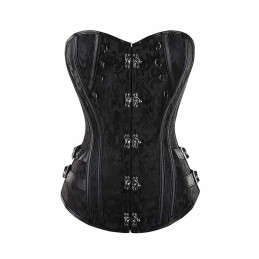 Corset  Simili Cuir avec Sangles