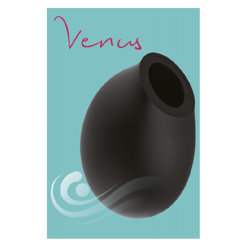 Vénus Stimulateur Clitoridien Noir Sextoys