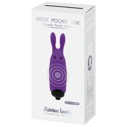 Vibromasseur Lapin Violet de Poche Lastic