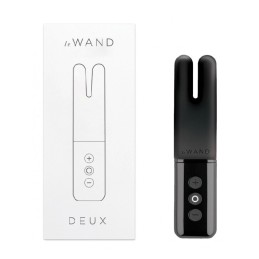 Deux - Noir -Stimulateur Clitoridien Puissant Le Wand Sextoy