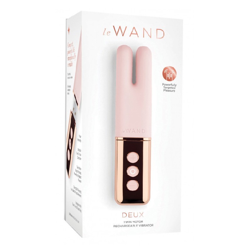 Deux - Rose -Stimulateur Clitoridien Puissant Le Wand Sextoys