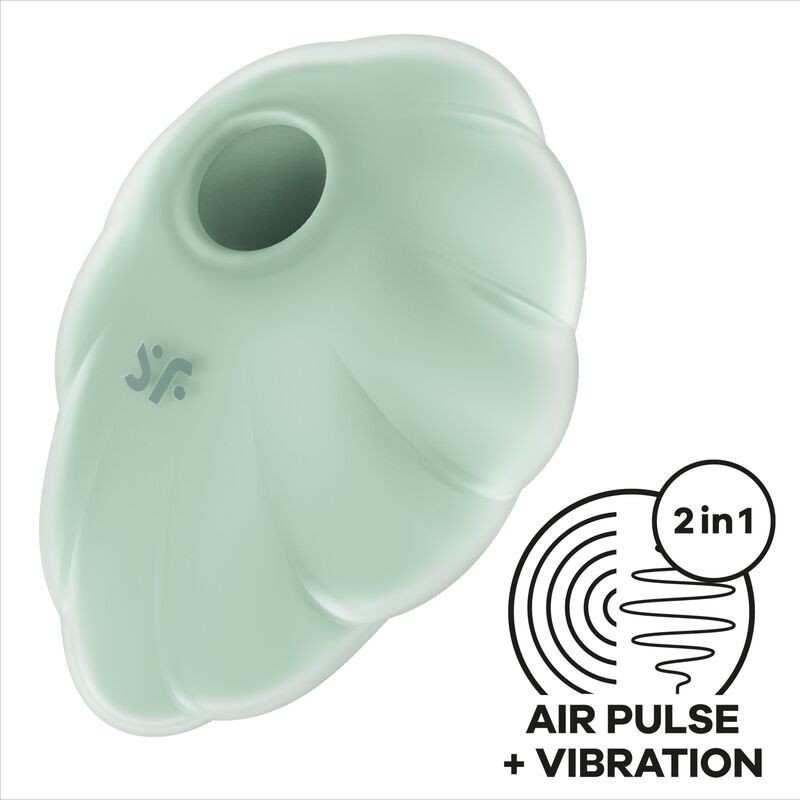 Satisfyer Cloud Dancer Vert Air Pulse