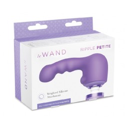 Embout Ondulé Violet (2) - Accessoire Le Wand - Point G Sextoys