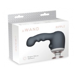 Embout Ondulé Gris (2) - Accessoire Le Wand - Point G Sextoys