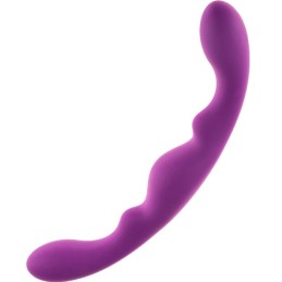 Gode Luna Double Pénétration Silicone Violet 25 cm