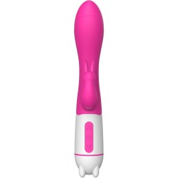 Vibromasseur & Stimulateur de Lapin Fuchsia "Happy"