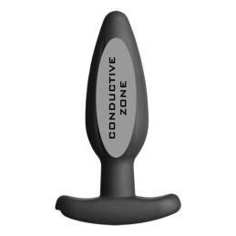 ElectraStim Silicone Noir Rocker Butt Plug Anal Moyen