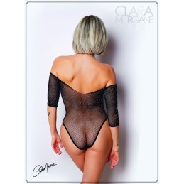 Body Noir avec Manches 3/4 - Clara Morgane