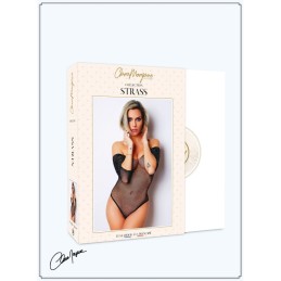 Body Noir avec Manches 3/4 - Clara Morgane