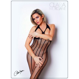 Bodystocking Noir Seins Nus - Clara Morgane