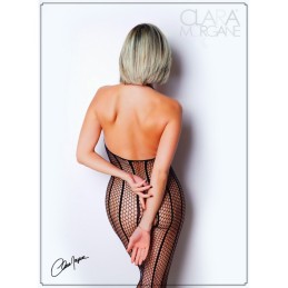 Bodystocking Noir Seins Nus - Clara Morgane