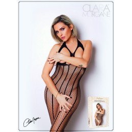 Bodystocking Noir Seins Nus - Clara Morgane