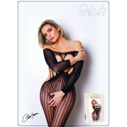 Bodystocking Manches Longues Seins Nus - Clara Morgane