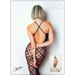 Bodystocking en Résille avec Maille Large - Clara Morgane