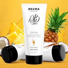 Lubrifiant à l'Aloe Vera Saveur Piña Colada 100 ml - BRUMA