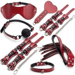 Set Le Serpent Rouge 7 Pièces Kink BDSM