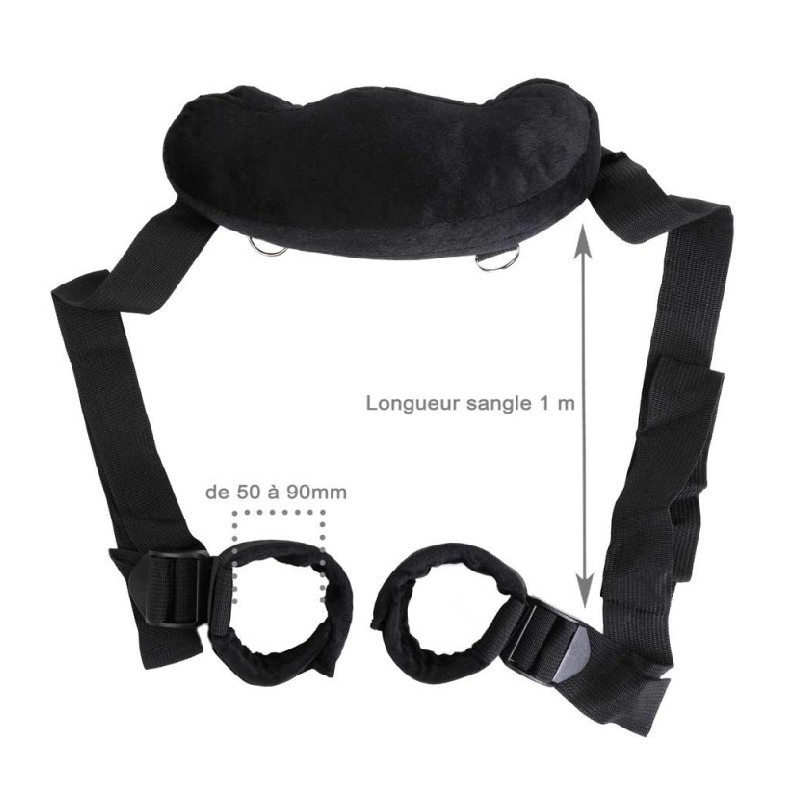 Set d'Entrave avec Repose Tête KINK BDSM