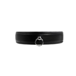 Collier Anneau 25mm Noir