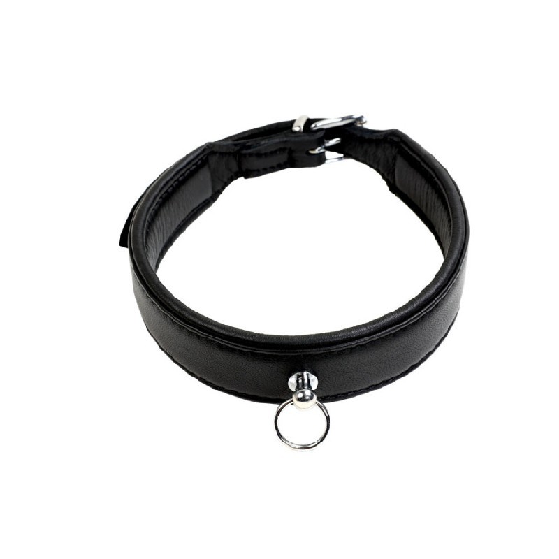 Collier Anneau 25mm Noir