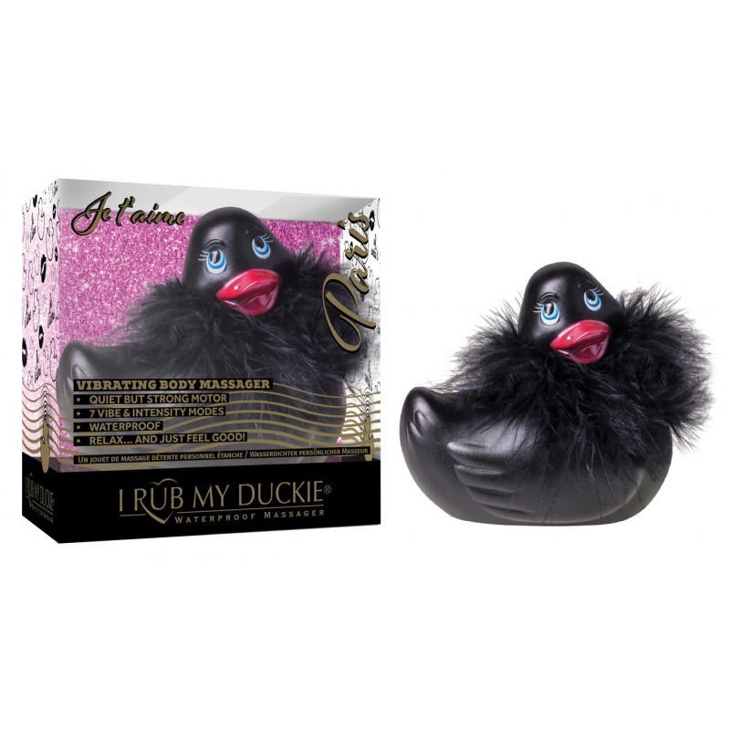 Big Teaze Toys Canard Vibrant Paris Mini Noir sextoys