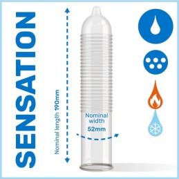 Préservatifs Pasante Climax - Effet Chaleur et Froid