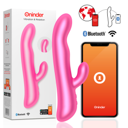 Vibromasseur Oninder Rabbit & Rotation Rose