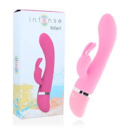 Vibromasseur de Luxe en Silicone Rose Hilari