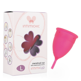 INTIMICHIC - Coupe Menstruelle en Silicone Médicale - Taille L