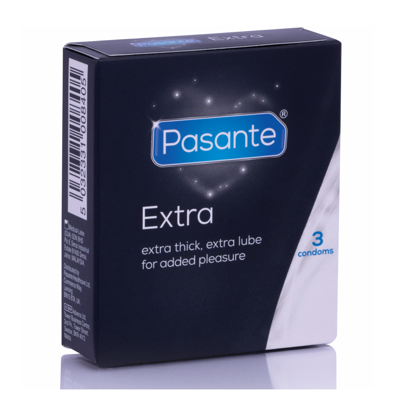 Pasante - Préservatif Extra Épais (3 unités)