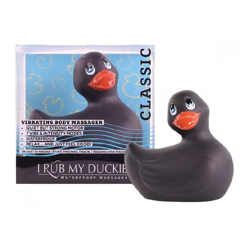 Big Teaze Toys Canard Vibrant Classique Mini Noir sextoys