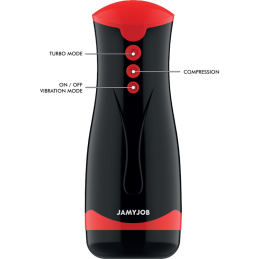 Masturbateur Compression et Vibration Jango