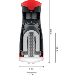 Masturbateur Compression et Vibration Jango