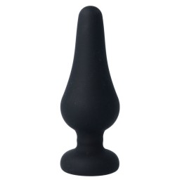 Plug Anal Pipo L Silicone Noir 13 cm - Intense