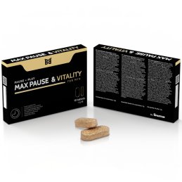 Retardateur Max Pause & Vitalité pour hommes (10 gélules)