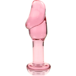 Plug Anal Verre Borosilicate Rose - Ibiza