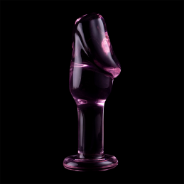 Plug Anal Verre Borosilicate Rose - Ibiza