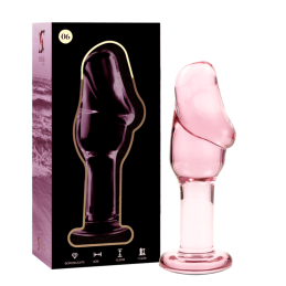 Plug Anal Verre Borosilicate Rose - Ibiza