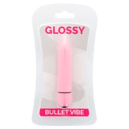 Vibromasseur Glossy Thin Vibe Rose