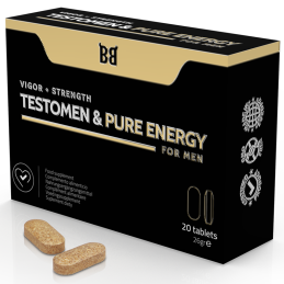 Testomen & Pure Energy Enhancer pour Hommes (20 Gélules)