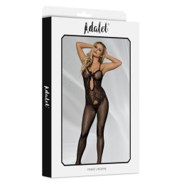 Bodystocking Many avec Décolleté et Ouverture à l'Entrejambe