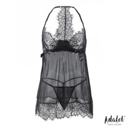 Babydoll Mila avec Décolleté Ajustable et String Assorti