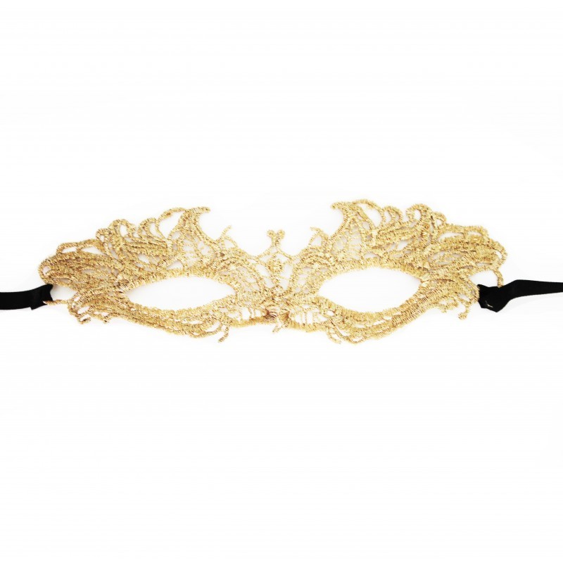 Masque Dentelle Doré