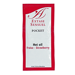 EXTASE SENSUAL - Huile Stimulante de Fraise 10 ML