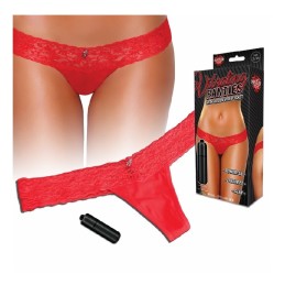 Culotte vibrante rouge (taille M/L) Sextoys