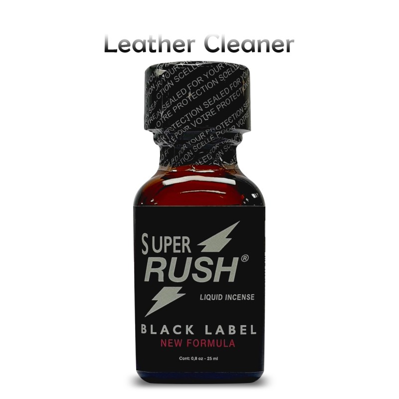 Rush Super Black Label 25 ml au Nitrite d'Amyle